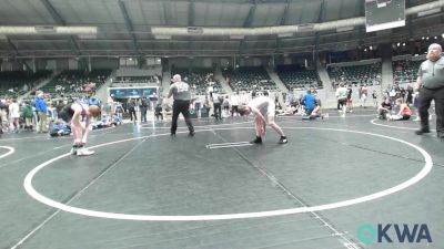 100 lbs Semifinal - Luke Dawkins, Coweta Tiger Wrestling vs Wyatt Austin, Sperry Wrestling Club