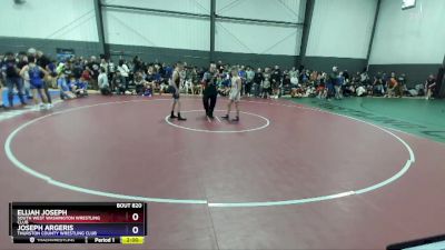 106 lbs Round 1 - Elijah Joseph, South West Washington Wrestling Club vs Joseph Argeris, Thurston County Wrestling Club