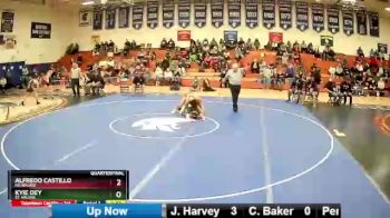 138 lbs Quarterfinal - Alfredo Castillo, Milwaukie vs Kyie Dey, St. Helens