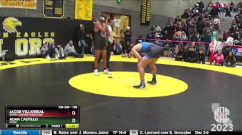 185 lbs Semifinal - Adan Castillo, Clark vs Jacob Villarreal, Daniel Cormier Wrestling