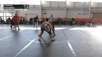 155 lbs Round 2 (4 Team) - Caleb Bruner, Stealth Training vs CJ Popovich, FORGE