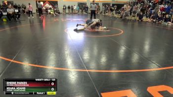 125 lbs Prelim - Emerie Parkes, Sumner-Fredericksburg vs Keara Adams, Xavier, Cedar Rapids