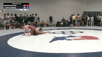 79 kg Cons. Sub-rd Of 32 - Bronson Baxter, Arkansas Regional Training Center vs Jadyn Johnson, Arkansas RTC