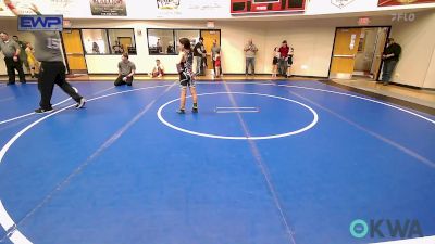 74 lbs Rr Rnd 1 - Kennedy Saige, Woodland Wrestling Club vs Jaylynn Rainbolt, Gentry Youth Wrestling