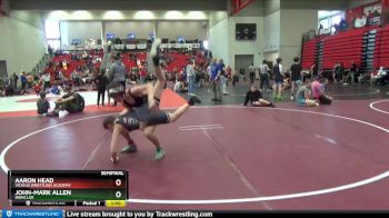 110 + 115 Semifinal - Aaron Head, Vicious Wrestling Academy vs John-Mark Allen, Ironclad