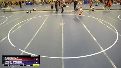 144 lbs Cons. Round 2 - Clark Bryant, Stillwater Area Wrestling vs Hayden Ramsdell, Pursuit Wrestling Minnesota