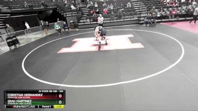 135 lbs Cons. Round 2 - Christian Hernandez, Syracuse High School vs Iziah Martinez, Stansbury High School