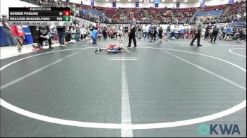 43-46 lbs Final - Gunner Poeling, Duncan Demons vs Braxton Shackelford, Prime Wrestling