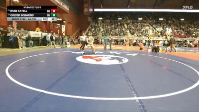 2A-190 lbs Cons. Round 1 - Colter Schwend, Tongue River vs Ryan Axtell, Thermopolis