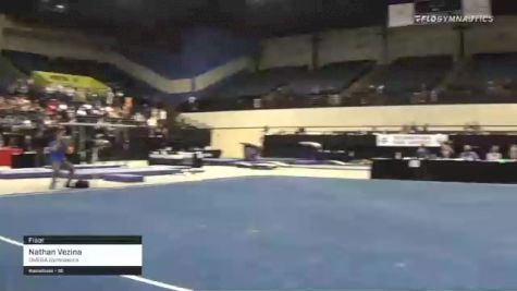 Nathan Vezina - Floor, OMEGA Gymnastics - 2021 USA Gymnastics Development Program National Championships