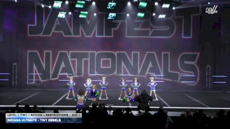 Indiana Ultimate - Tiny Rebels [2026 L1 Tiny - Novice - Restrictions DAY 1] 2026 JAMfest Cheer Super Nationals