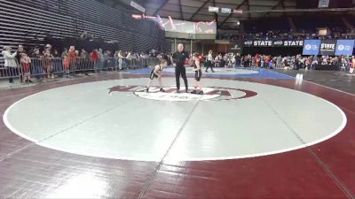 84 lbs Cons. Round 1 - Everett Kiser, Port Angeles Wrestling Club vs Mason Morton, Hoquiam Jr. Grizzly Wrestling Club