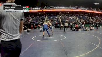 2A 215 lbs Cons. Round 2 - Ayden Smith, Mt Pleasant vs Payton Jessup, Madison High School