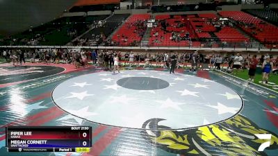 110 lbs Quarterfinal - Piper Lee, Hawaii vs Megan Cornett, Unattached