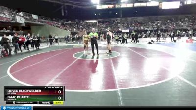 113 lbs Cons. Round 4 - Isaac Duarte, Vallivue vs Oliver Blackwelder, Mt. View