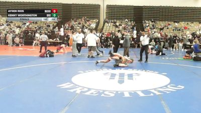 121-I2 lbs Final - Ayden Rios, Mat Assassins vs Kenny Worthington, Bristol