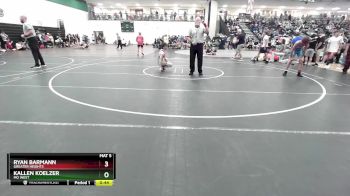 120 lbs Cons. Round 2 - Ryan Barmann, Greater Heights vs Kallen Koelzer, MO West