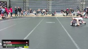 88 lbs Round 5 (10 Team) - Nick Yetzer, Noke Wrestling RTC vs Eli Taylor, Wolfpack WC