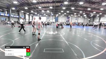 152 lbs Consi Of 16 #1 - Ryker Olson, UT vs Cyrus Jones, MA