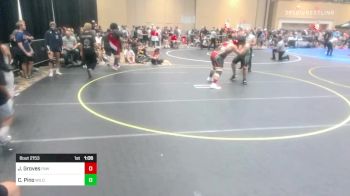 285 lbs Round Of 16 - Jacob Groves, Paw vs Christopher Pino, Wildpack