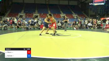 220 lbs Cons 4 - Juan Mora, California vs Jaren Rohde, Wisconsin