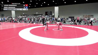 144 lbs Cons. Round 5 - Logan Zimmerman, NE vs Drew Anderson, IA