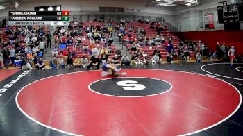 127 lbs 3rd Place Match - Andrew Pohland, Greensburg Salem Hs vs Shane Cronin, Bethlehem Center Hs
