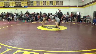 180 lbs Cons. Round 2 - Layla Lorenzo, Menlo NCWA vs Natalie Mejia, Modesto College