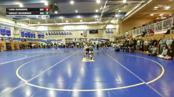 130 lbs Semifinal - Lana Gargenta, Northgate vs Ashley Silverman, Miramonte
