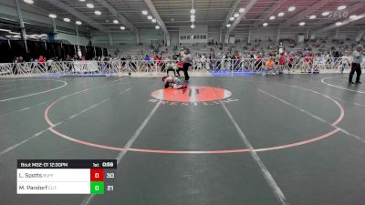 135 lbs Rr Rnd 1 - Louden Spotts, Buffalo Valley Wrestling Club - Black vs Maksim Pandorf, Elite NJ MS Red