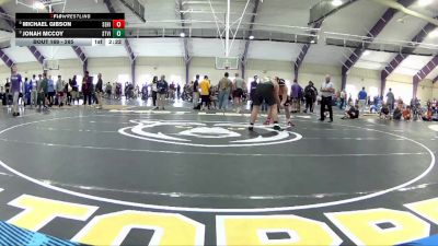 285 lbs Champ. Round 2 - Michael Gibson, Seton Hill vs Jonah McCoy, St. Vincent