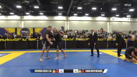 Ciaran Joseph McFadden vs Guybson Costa E Sá 2024 World IBJJF Jiu-Jitsu No-Gi Championship