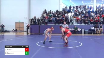 138 lbs Consolation - Zach Fultz, St Johns vs Roy Dunn, Westmont Hillto