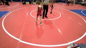 55 lbs Semifinal - Axel Baker, Claremore Wrestling Club vs Logan Foster, Keystone Kids