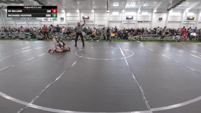 80 lbs Round 5 (10 Team) - Richard Hoover, SHWA vs SJ Gilliam, CrossRoads Wrestling