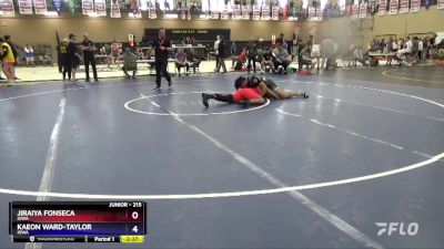 215 lbs Cons. Round 2 - Jiraiya Fonseca, Iowa vs Kaeon Ward-Taylor, Iowa