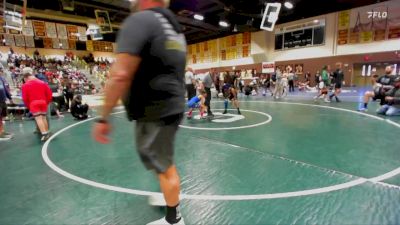 70 lbs Cons. Semi - David Tuesta, Yucaipa Thunder Wrestling Club vs Messiah Jimenez, Elite Force WC