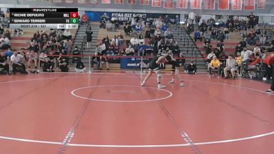 157 lbs Semifinal - Richie DeFulvio, Millersville vs Edward Terreri, Felician
