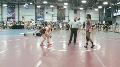 138 lbs Rr Rnd 3 - Alberta Lasayo, Diesel Wrestling Academy Orange vs Aleena Scott, Roughneck Wrestling Club