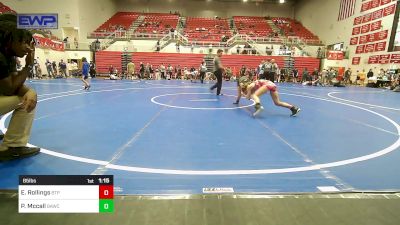 85 lbs Rr Rnd 3 - Emerson Rollings, Tulsa Blue T Panthers vs Payton Mccall, Broken Arrow Wrestling Club