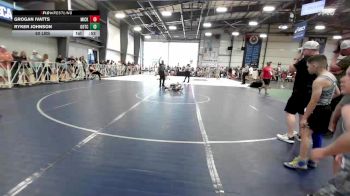 60 lbs Rr Rnd 2 - Grogan Ivatts, Micky's Minions White vs Ryker Johnson, Team Gotcha Blue