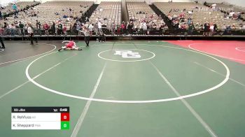 93-J lbs Round Of 32 - Rylan Rehfuss, Archbishop Ryan vs Kolton Sheppard, Pittsgrove Wrestling Association