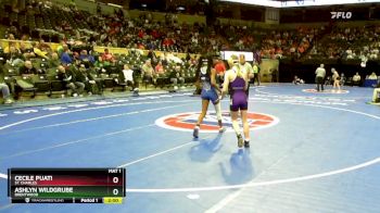 100 Class 1 lbs Champ. Round 1 - Cecile Puati, St. Charles vs Ashlyn Wildgrube, Brentwood