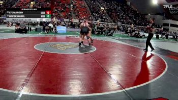 G 185 lbs Cons. Round 2 - Lydia Rigby, Gooding vs Reese Habel, Middleton