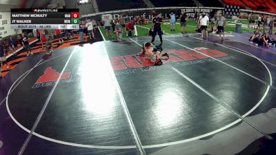 98 lbs Quarters - Matthew McNulty, Idaho vs JT Walker, Nevada