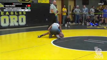 116 lbs Champ. Round 2 - Matthew Lundstrom, Cardinal Wrestling Club vs Noah Flores, Team Selma
