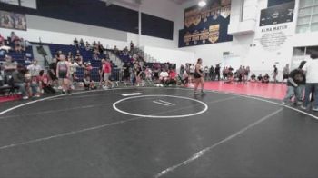 190 lbs Round 5 - Sonia Ibarra, Etiwanda HS vs Olivia Calabretta, Lady Lancers Wrestling