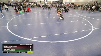 100 lbs Cons. Round 3 - Riley Pedersen, GI Grapplers vs Michael Bird, Izzy Style Wrestling