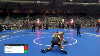 135 lbs Final - Gage Wright, Patriot WC vs Jayden Colon, Izzy Style