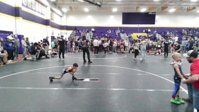 45 lbs Round 5 - Waylon Cartner, Believe To Achieve vs Isaac Salgado, Mighty Warriors Wrestling Acad